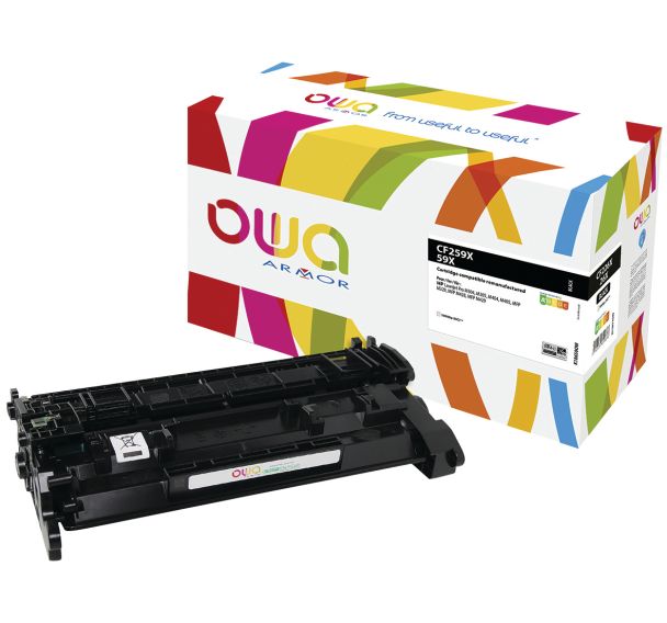 Toner haute capacité compatible HP CF259X/59X - OWA
