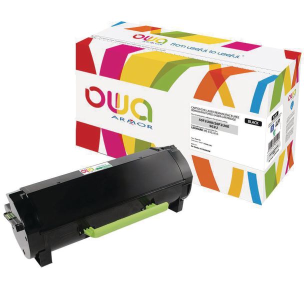 Toner laser noir reconditionné pour Lexmark MS510 - Owa