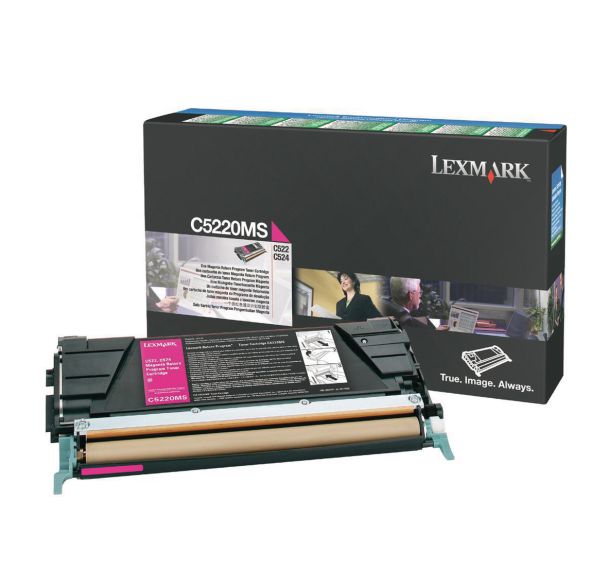 Toner magenta LEXMARK 3000 pages (C5220MS)