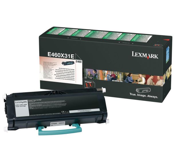Toner noir 15000 pages LEXMARK (E460X31E)