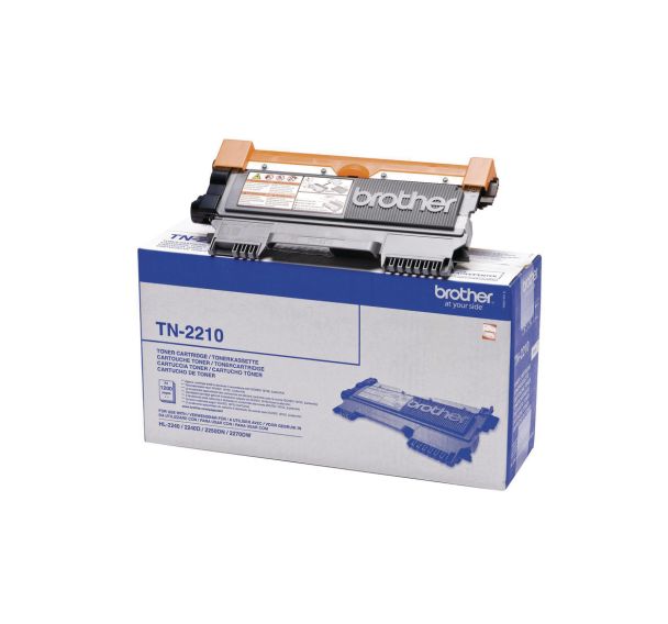 Toner noir BROTHER 1200 pages (TN-2210)