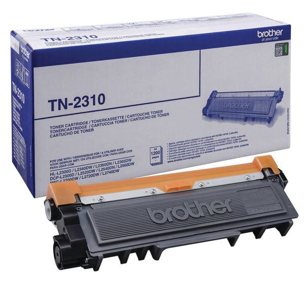 Toner noir BROTHER 1200 pages (TN-2310)