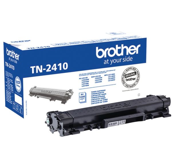 Toner noir BROTHER 1200 pages (TN-2410)