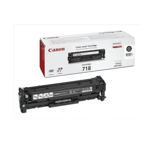 Toner noir CANON 3400 pages (718)