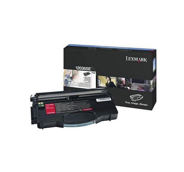 Toner noir LEXMARK 2000 pages (12016SE)