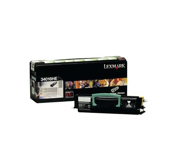 Toner noir LEXMARK 6000 pages (34016HE)