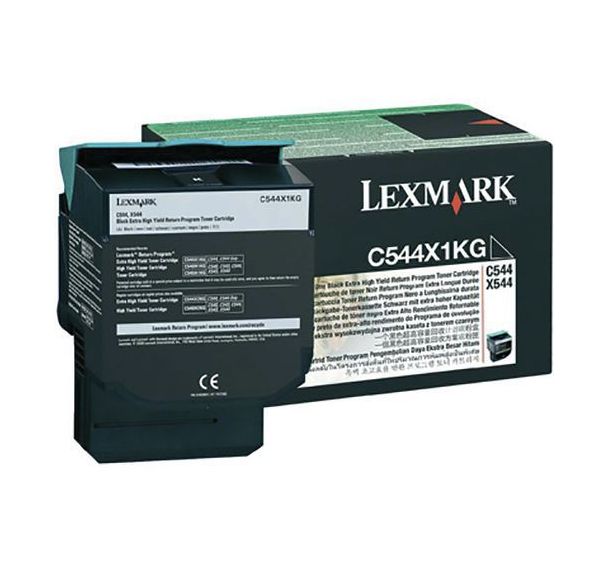 Toner noir LEXMARK 6000 pages (C544X1KG)