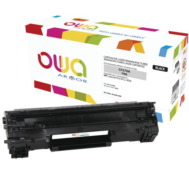Toner reconditionné Black HP CF279A - 1000 p