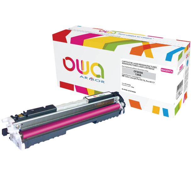 Toner reconditionné Magenta HP CF353A - 1000 p
