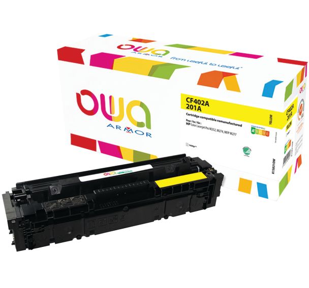 Toner reconditionné Yellow HP CF402A - 1400 p