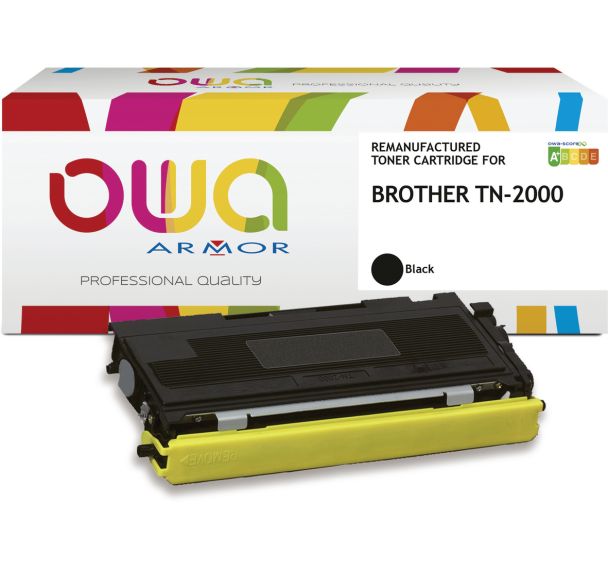 Toner remanufacturé BROTHER TN-2000 - OWA