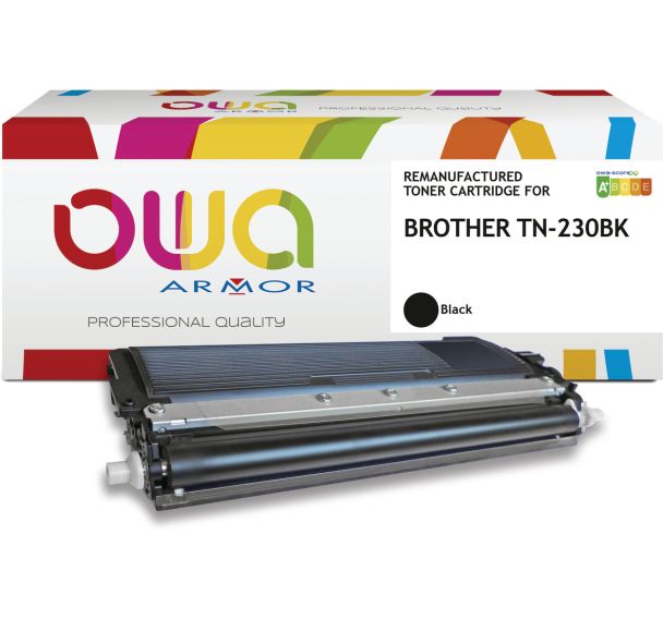 Toner remanufacturé BROTHER TN-230BK - OWA