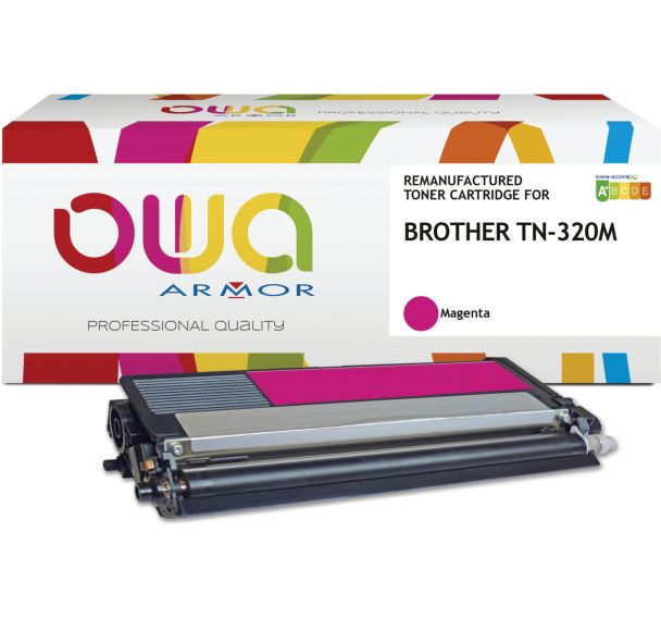 Toner remanufacturé BROTHER TN-320M - OWA