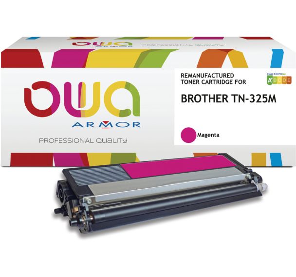 Toner remanufacturé BROTHER TN-325M - OWA