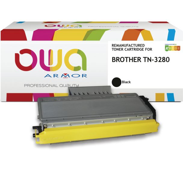 Toner remanufacturé BROTHER TN-3280 Jumbo - OWA