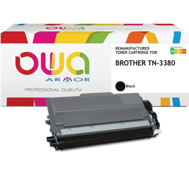Toner remanufacturé BROTHER TN-3380 - Noir
