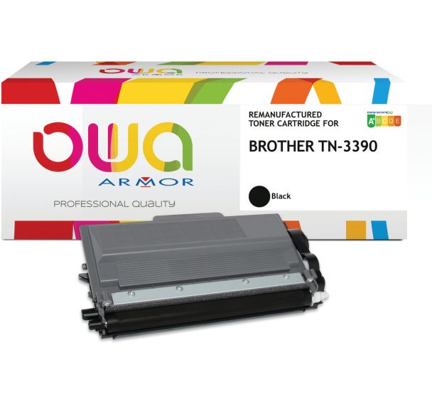 Toner remanufacturé BROTHER TN-3390 - Noir
