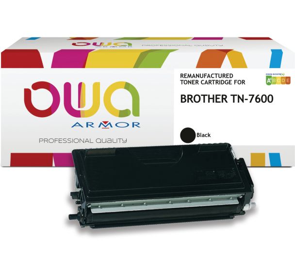 Toner remanufacturé BROTHER TN-7600 - OWA