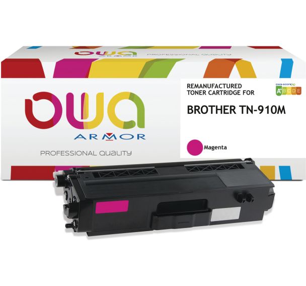 Toner remanufacturé BROTHER TN-910M - OWA