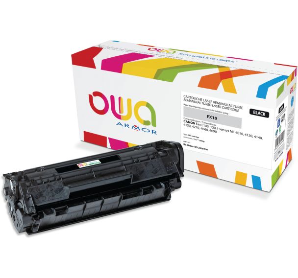 Toner remanufacturé CANON FX-10 - OWA