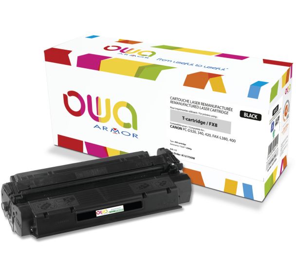 Toner remanufacturé CANON FX-8 - CANON CARTRIDGE T - OWA