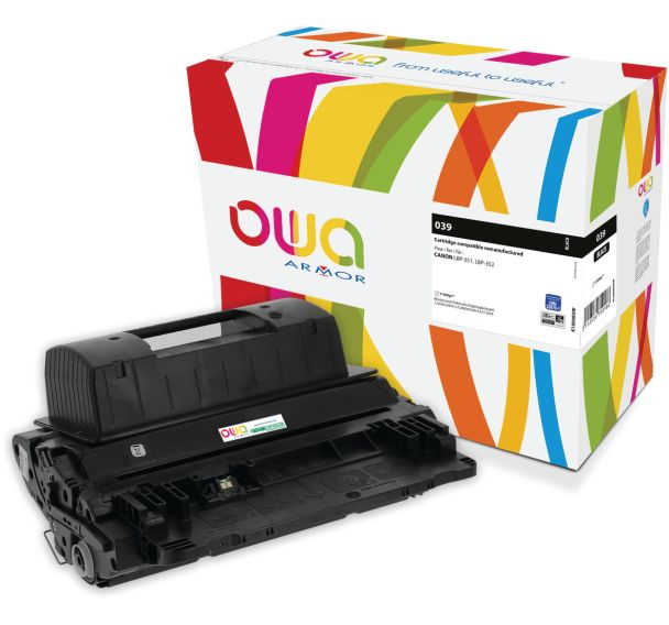 Toner remanufacturé Canon 0287 C 001 - Noir - 11 000 pages