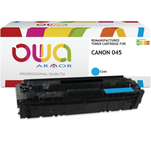 Toner remanufacturé Canon 045 - Noir - Owa