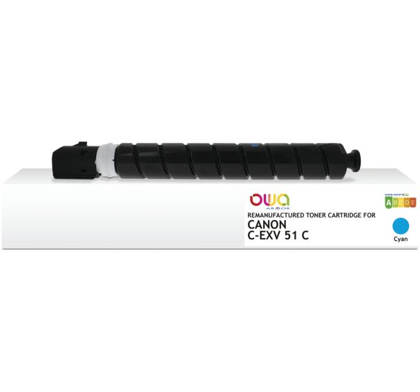 Toner remanufacturé Canon C-EXV51 - haute capacité - Owa