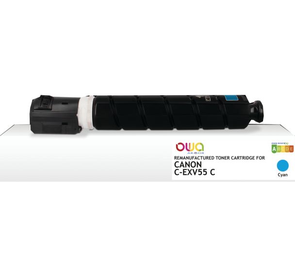 Toner remanufacturé Canon C-EXV55 - Owa