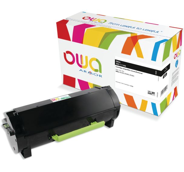 Toner remanufacturé DELL 593-11165 - Noir