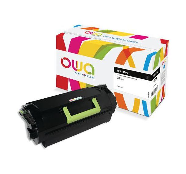 Toner remanufacturé DELL 593-11190 - Noir