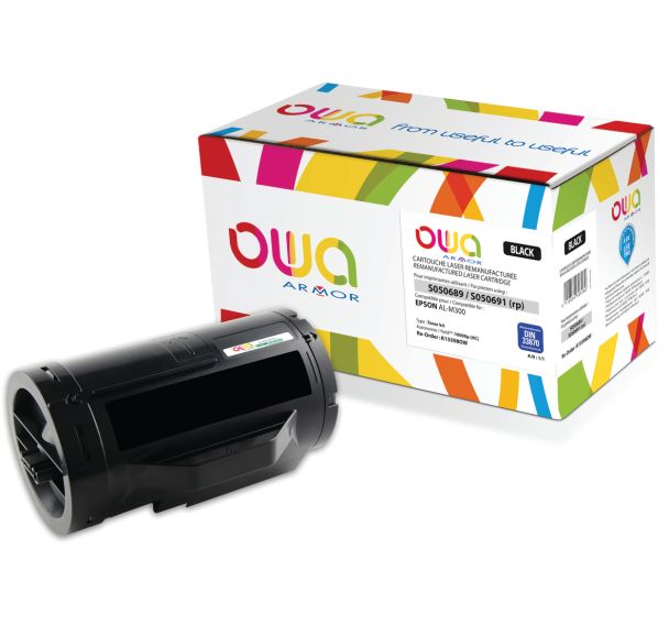 Toner remanufacturé EPSON C13S050689 - C13S050691 - OWA
