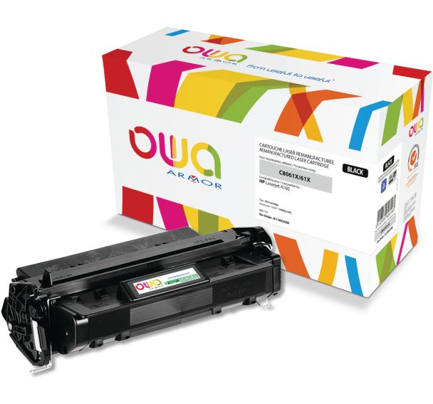 Toner remanufacturé HP C8061X - OWA