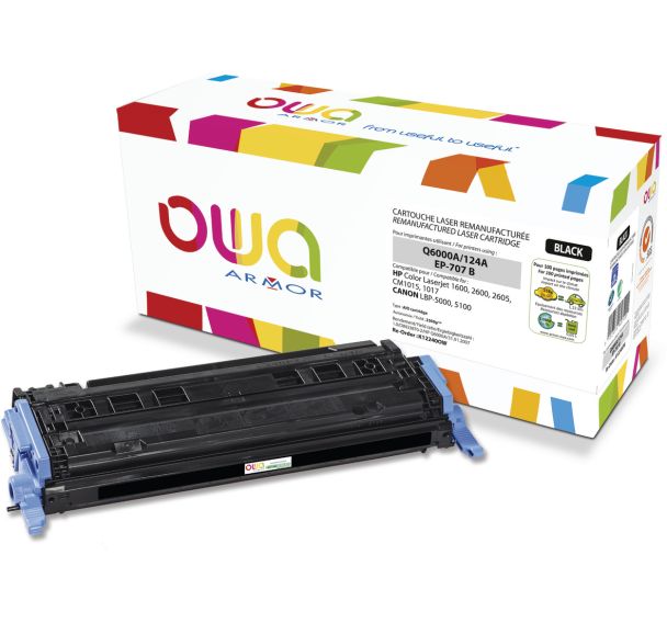 Toner remanufacturé HP C9731A - CANON EP-86 C - OWA