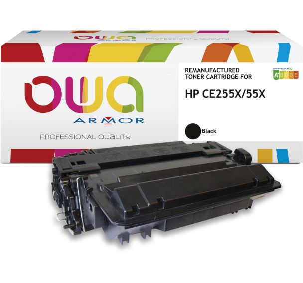 Toner remanufacturé HP CE255X - OWA