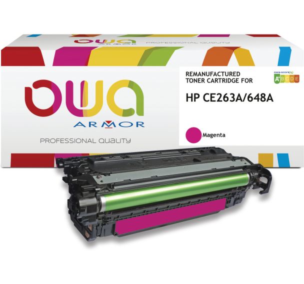 Toner remanufacturé HP CE263A - OWA