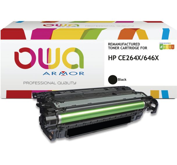 Toner remanufacturé HP CE264X - OWA