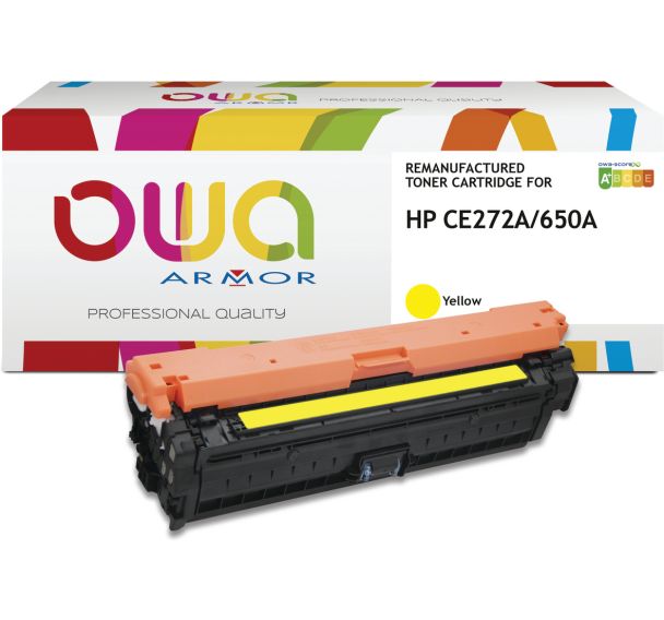 Toner remanufacturé HP CE272A - OWA