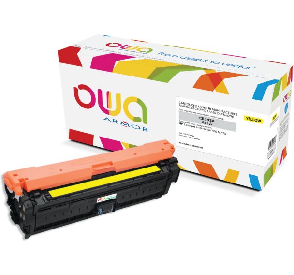 Toner remanufacturé HP CE342A - OWA