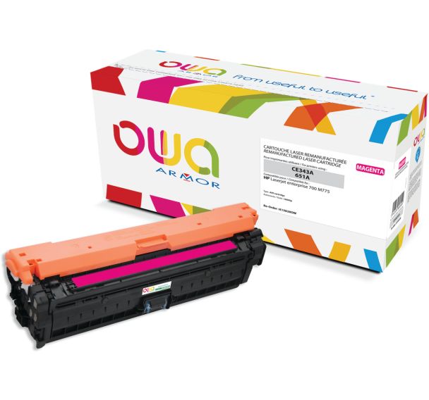 Toner remanufacturé HP CE343A - OWA