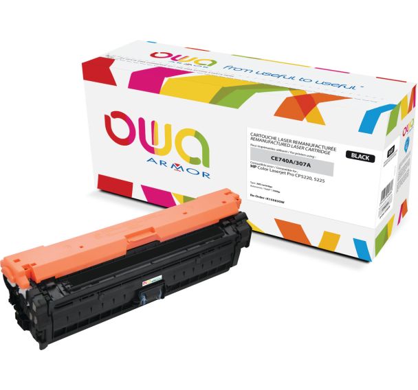 Toner remanufacturé HP CE740A - OWA