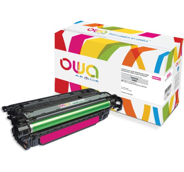 Toner remanufacturé HP CF033A - OWA