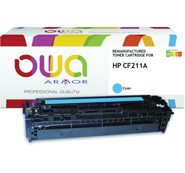 Toner remanufacturé HP CF21A - OWA