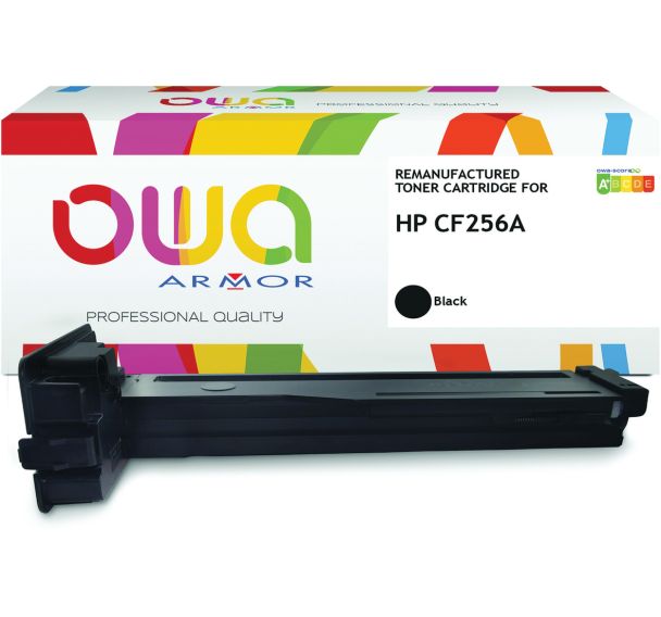 Toner remanufacturé HP CF256A - Noir