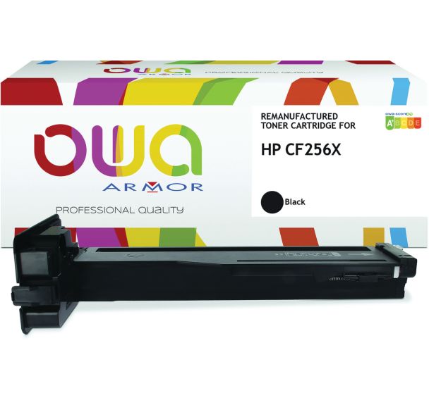 Toner remanufacturé HP CF256X - Noir