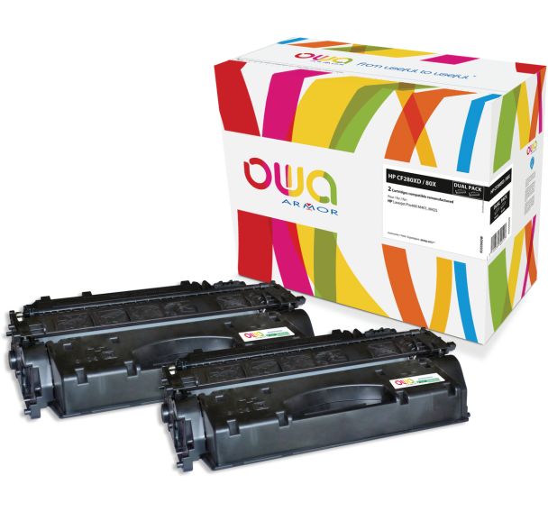 Toner remanufacturé HP CF280X - OWA