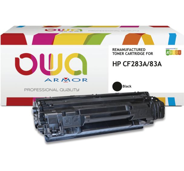 Toner remanufacturé HP CF283A Jumbo - OWA