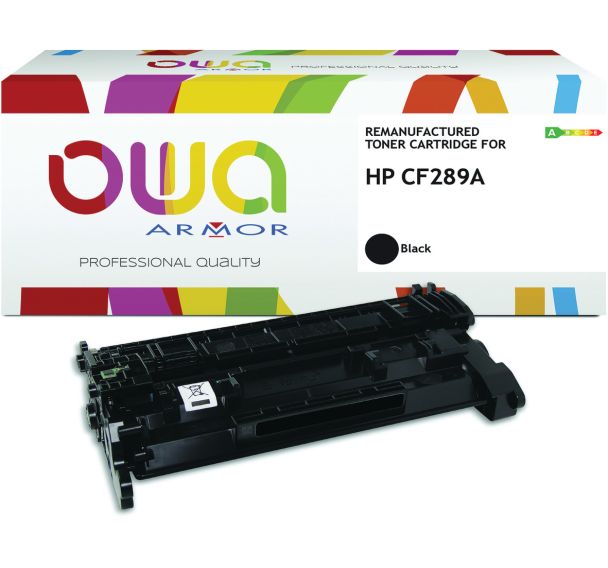 Toner remanufacturé HP CF289A - Noir