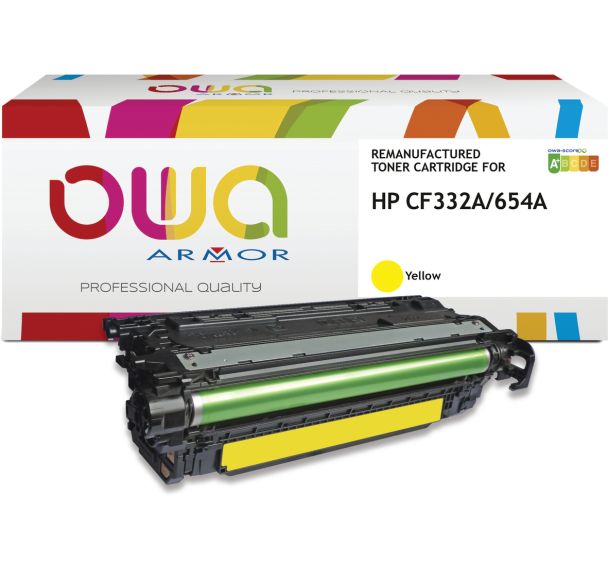 Toner remanufacturé HP CF332A - OWA