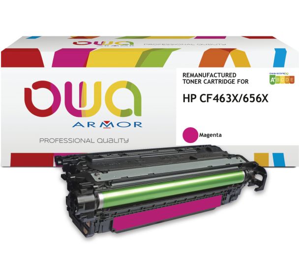 Toner remanufacturé HP CF463X - OWA